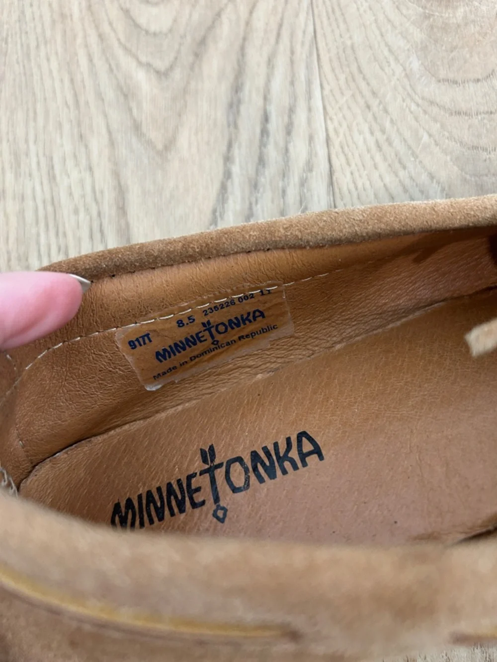 Minnetonka‎ Men's Moccasins size 8.5